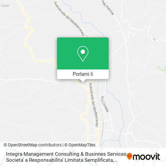 Mappa Integra Management Consulting & Businnes Services Societa' a Responsabilita' Limitata Semplificata
