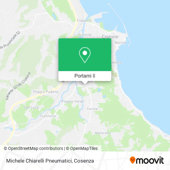 Mappa Michele Chiarelli Pneumatici