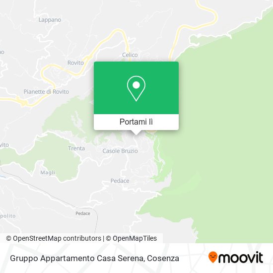 Mappa Gruppo Appartamento Casa Serena