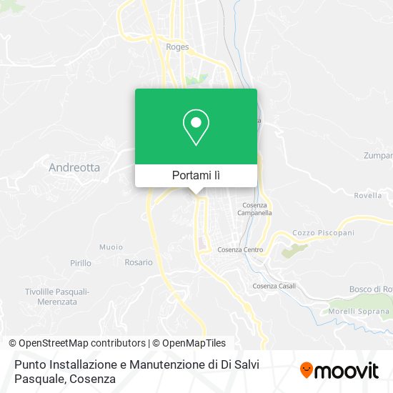 Mappa Punto Installazione e Manutenzione di Di Salvi Pasquale