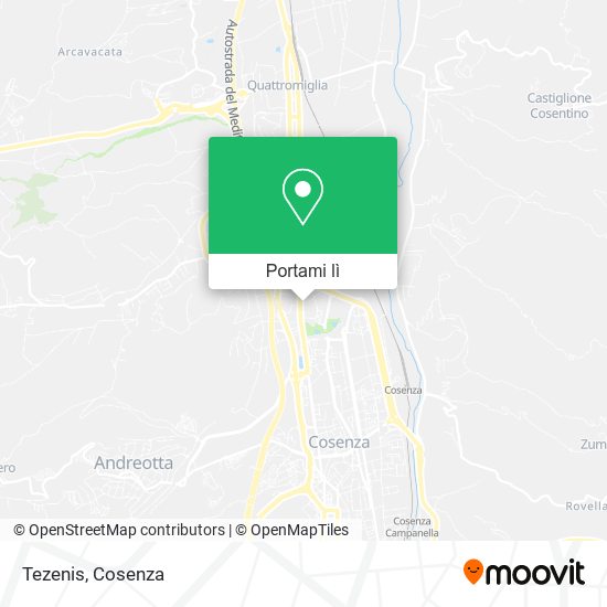 Mappa Tezenis