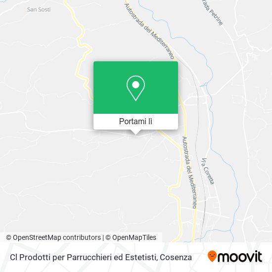 Mappa Cl Prodotti per Parrucchieri ed Estetisti