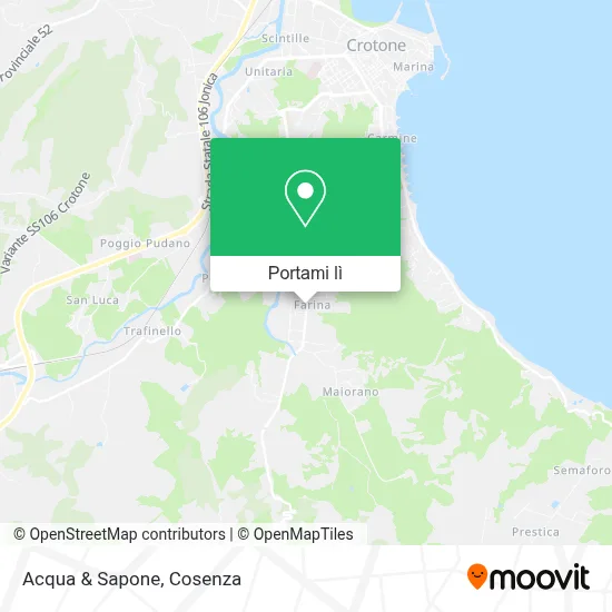 Mappa Acqua & Sapone
