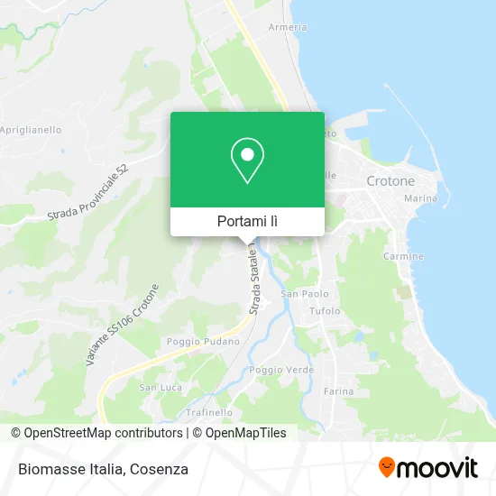 Mappa Biomasse Italia