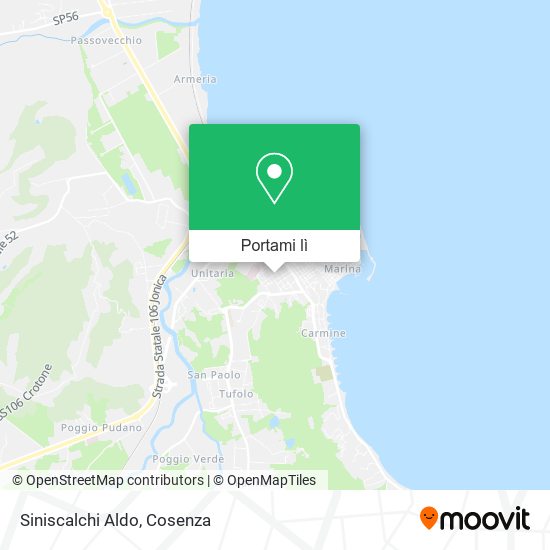 Mappa Siniscalchi Aldo