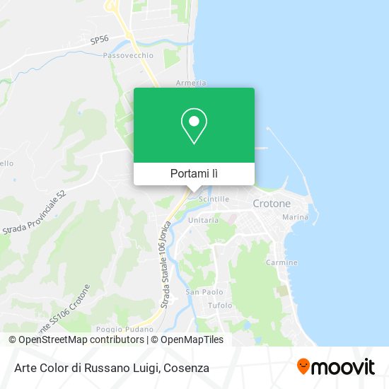 Mappa Arte Color di Russano Luigi