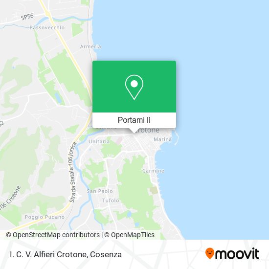 Mappa I. C. V. Alfieri Crotone