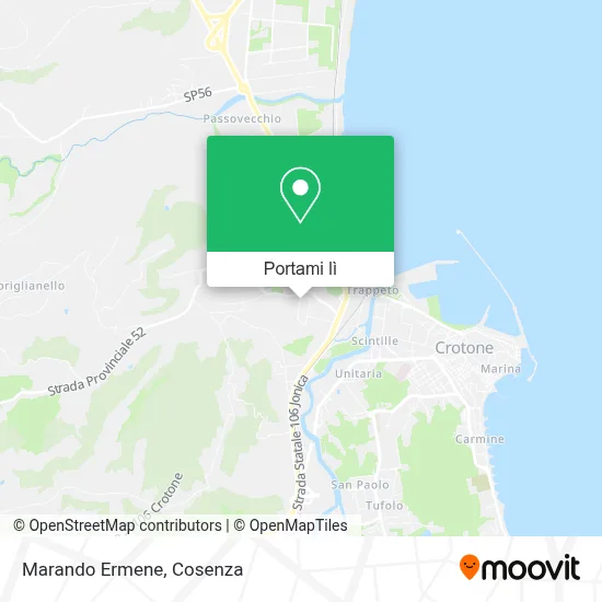 Mappa Marando Ermene