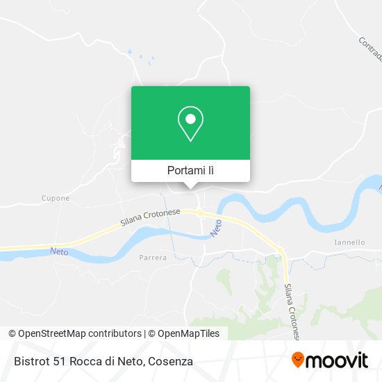 Mappa Bistrot 51 Rocca di Neto
