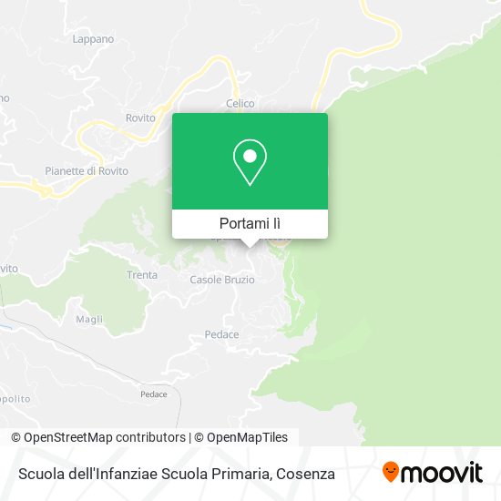 Mappa Scuola dell'Infanziae Scuola Primaria