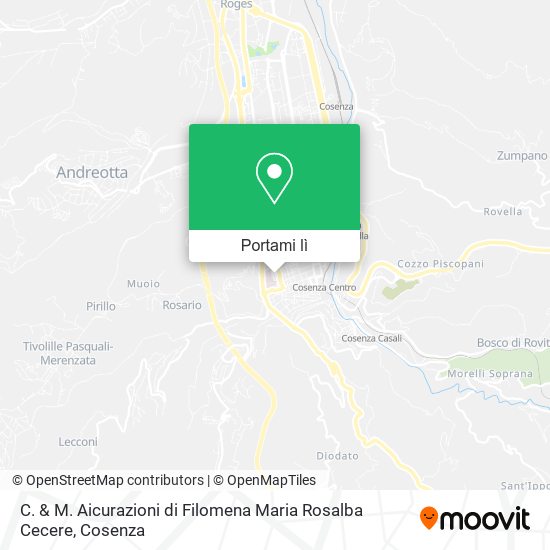 Mappa C. & M. Aicurazioni di Filomena Maria Rosalba Cecere