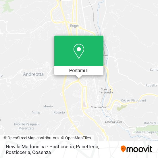 Mappa New la Madonnina - Pasticceria, Panetteria, Rosticceria