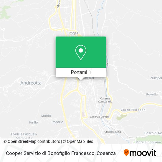 Mappa Cooper Servizio di Bonofiglio Francesco