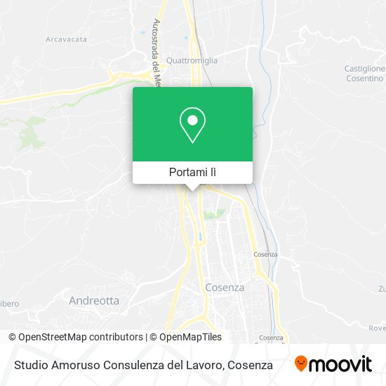 Mappa Studio Amoruso Consulenza del Lavoro