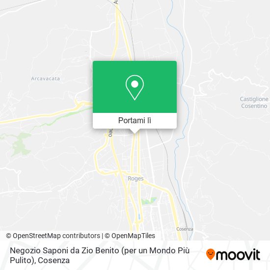 Mappa Negozio Saponi da Zio Benito (per un Mondo Più Pulito)