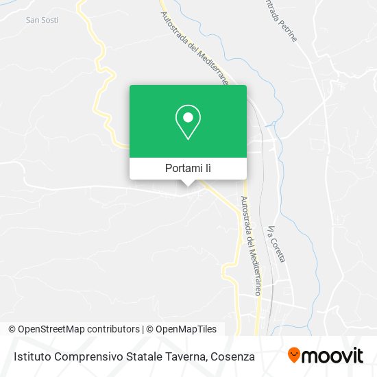 Mappa Istituto Comprensivo Statale Taverna