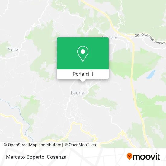 Mappa Mercato Coperto