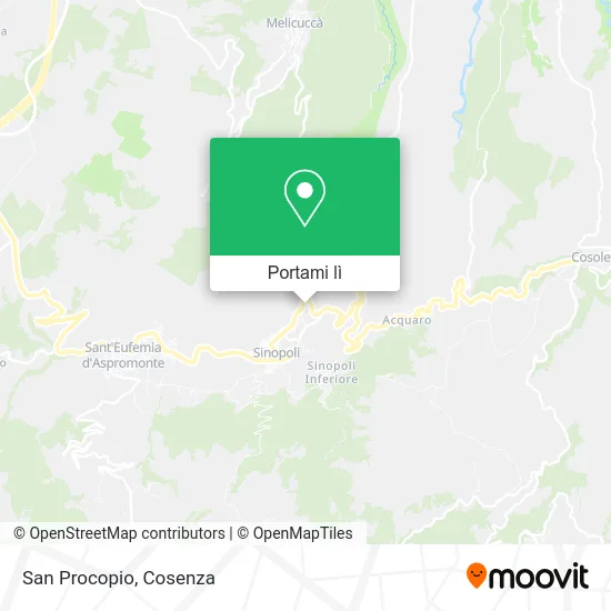 Mappa San Procopio