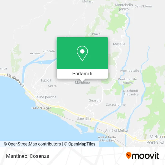 Mappa Mantineo