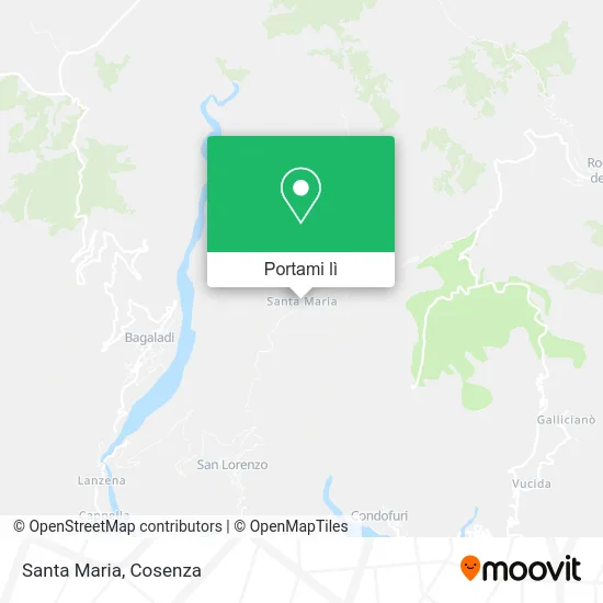 Mappa Santa Maria