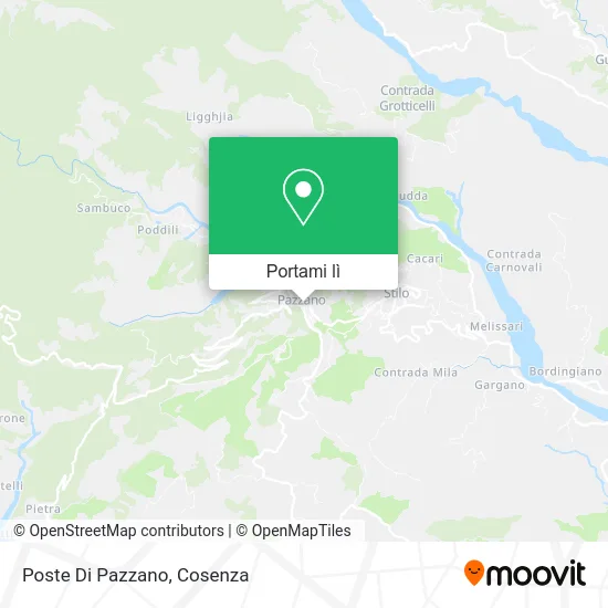 Mappa Poste Di Pazzano