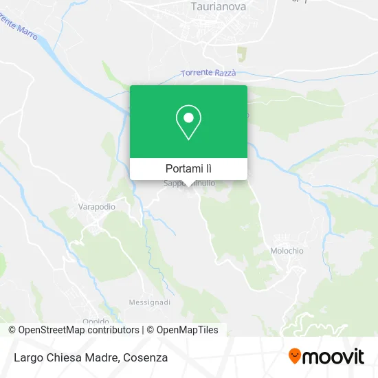 Mappa Largo Chiesa Madre