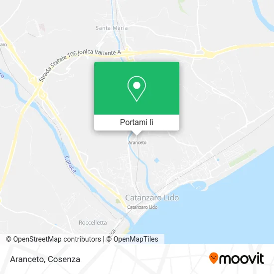Mappa Aranceto