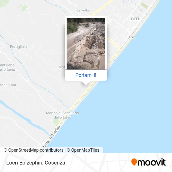 Mappa Locri Epizephiri