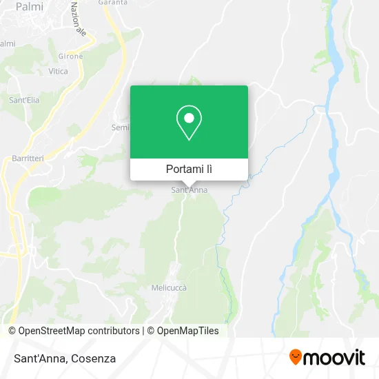 Mappa Sant'Anna