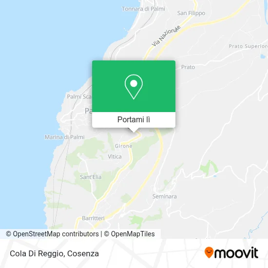 Mappa Cola Di Reggio