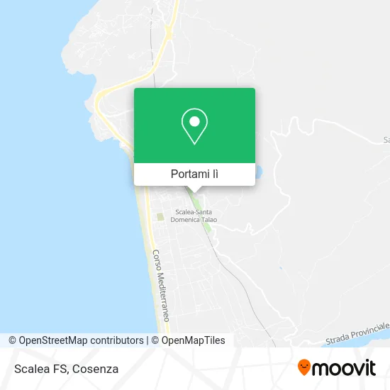 Mappa Scalea FS