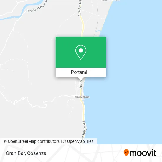 Mappa Gran Bar