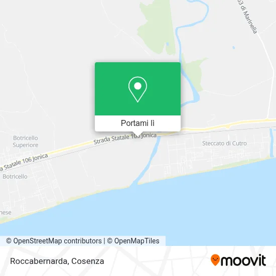 Mappa Roccabernarda