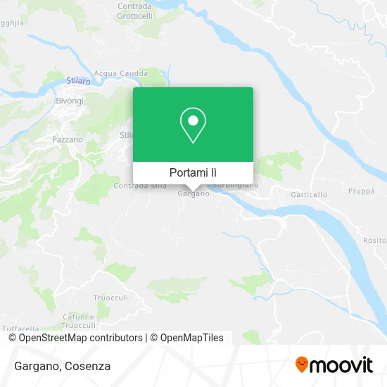 Mappa Gargano