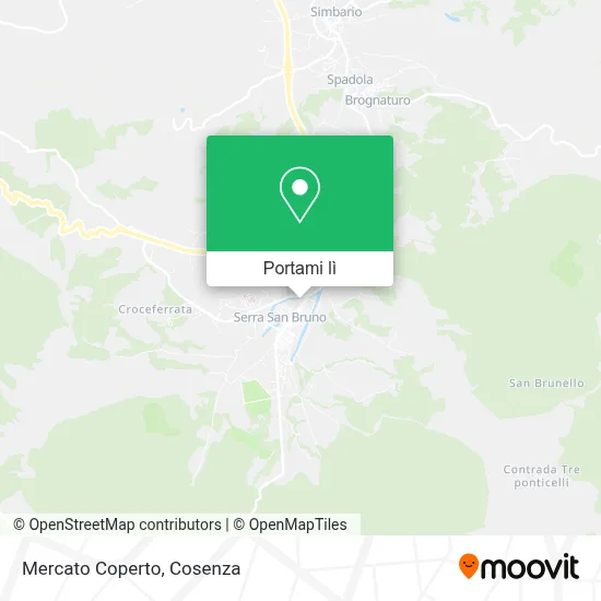 Mappa Mercato Coperto