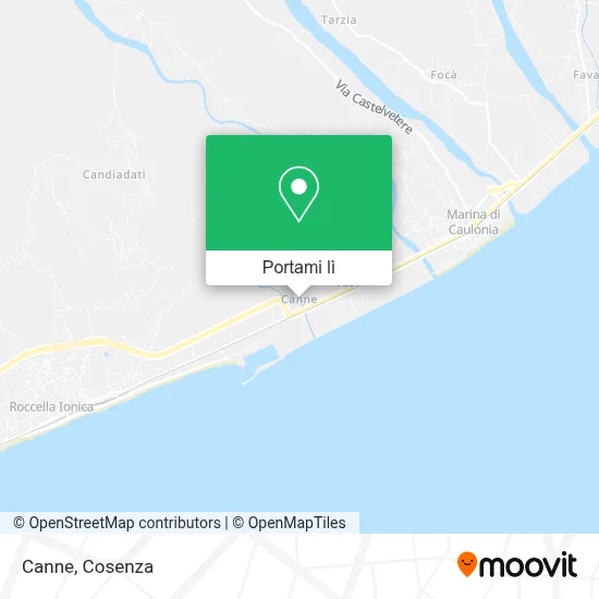 Mappa Canne