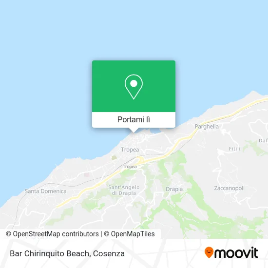 Mappa Bar Chirinquito Beach