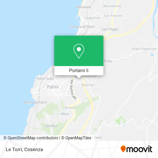 Mappa Le Torri
