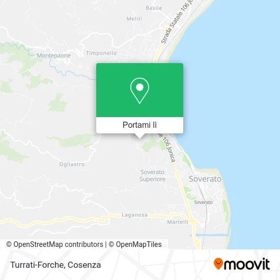 Mappa Turrati-Forche