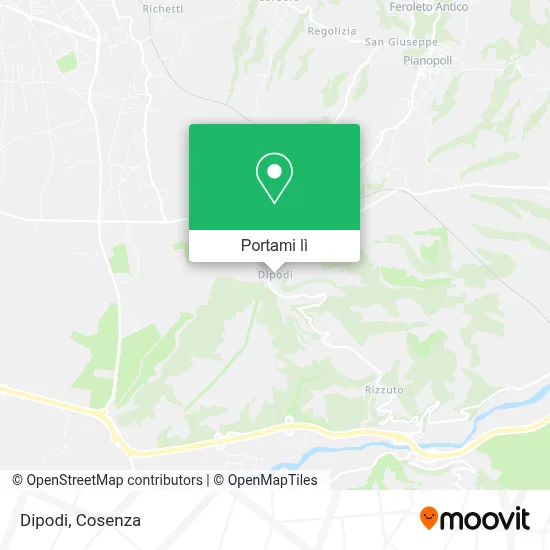 Mappa Dipodi