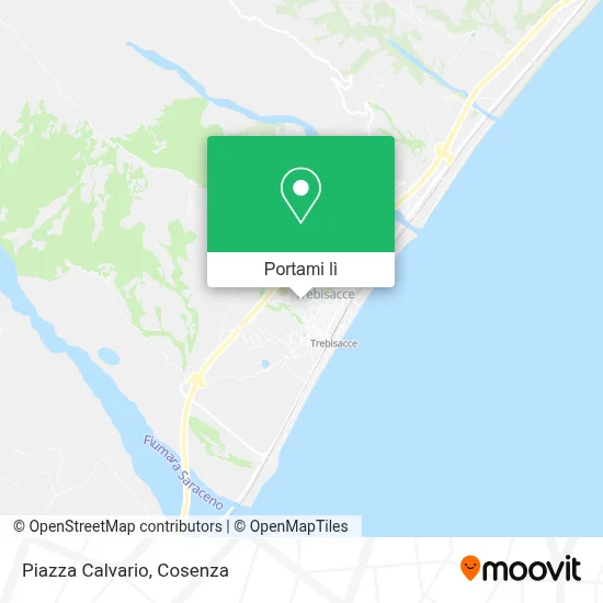 Mappa Piazza Calvario