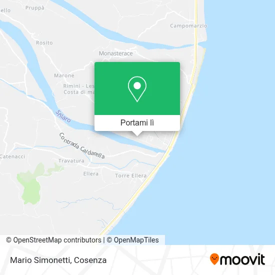 Mappa Mario Simonetti