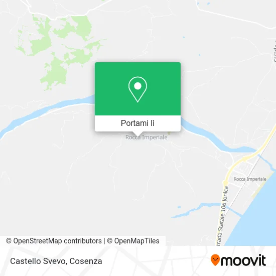 Mappa Castello Svevo