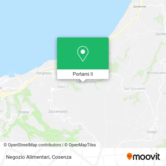 Mappa Negozio Alimentari