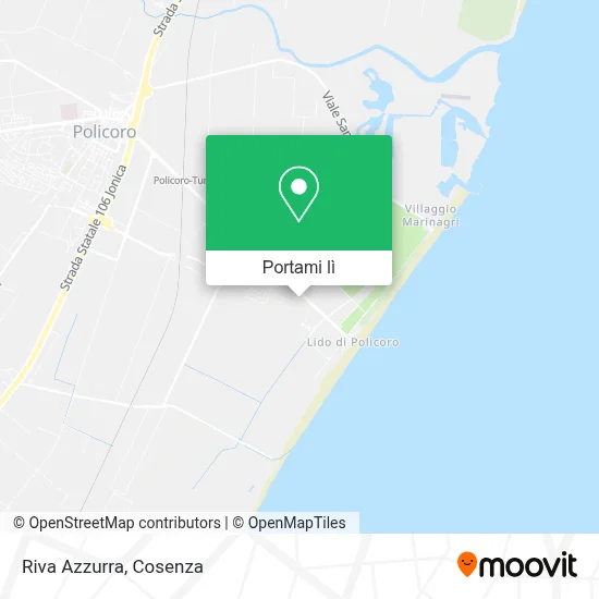 Mappa Riva Azzurra