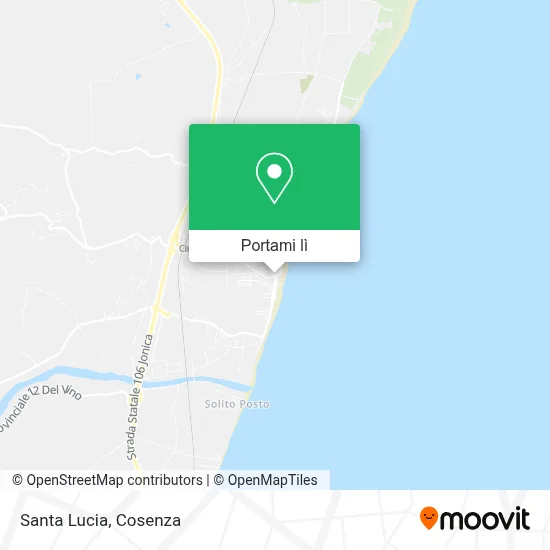 Mappa Santa Lucia