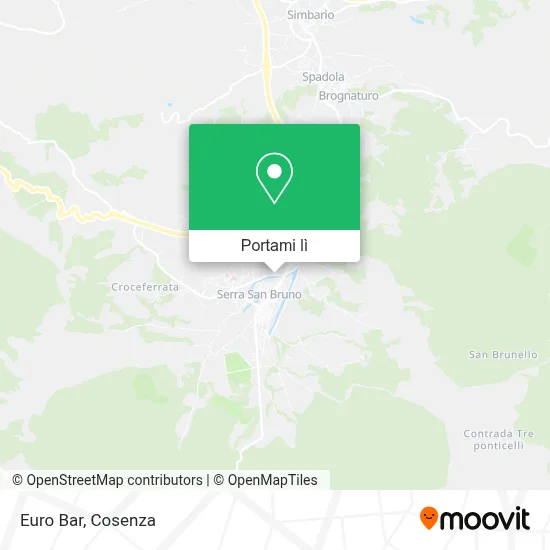 Mappa Euro Bar