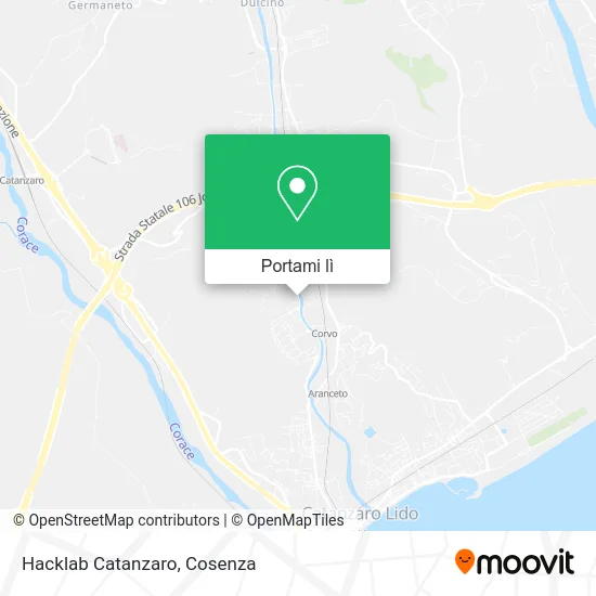 Mappa Hacklab Catanzaro
