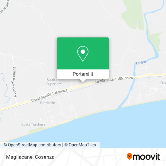 Mappa Magliacane