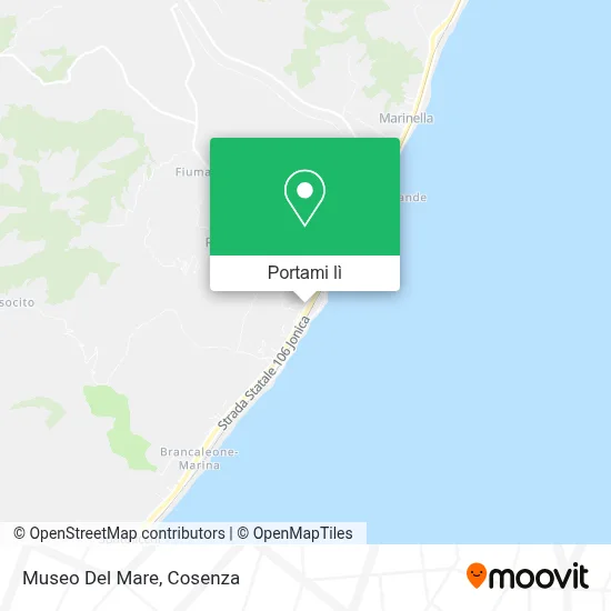 Mappa Museo Del Mare